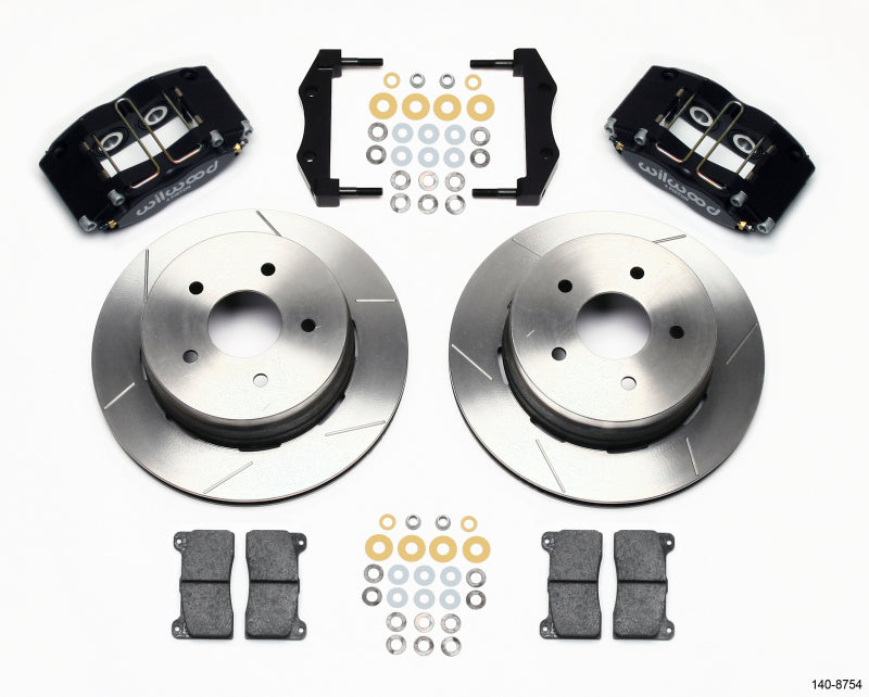 Wilwood Dynapro Radial Rear Kit 12.19in 2004-2006 Pontiac GTO Big Brake Kits Wilwood