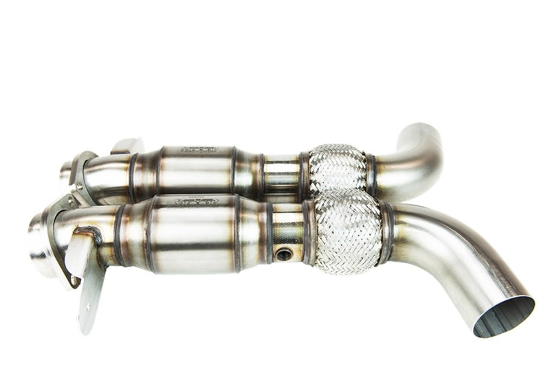 Kooks 2015+ Ford Mustang GT350 5.2 Complete Competition Exhaust (Headers/Green Cat X-Pipe/Axle Back) Header Back Kooks Headers