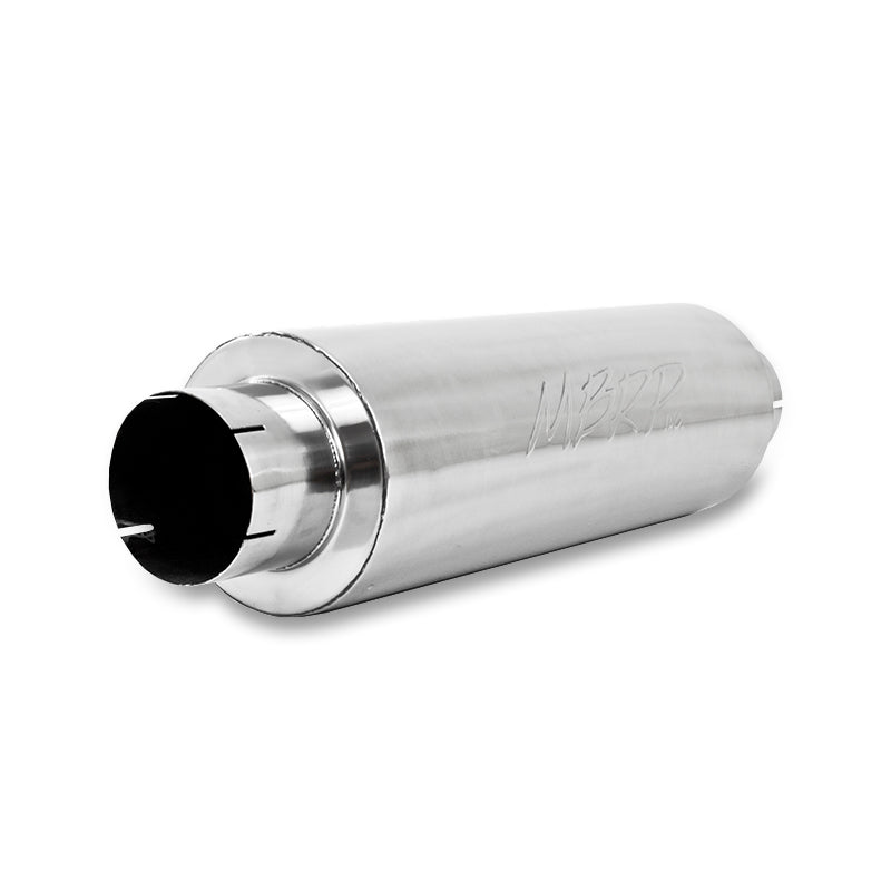 MBRP Universal Quiet Tone Muffler 5in Inlet /Outlet 8in Dia Body 31in Overall Muffler MBRP