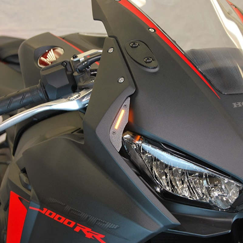 New Rage Cycles 17+ Honda CBR 1000RR Front Signals w/Load EQ Lights Corner New Rage Cycles