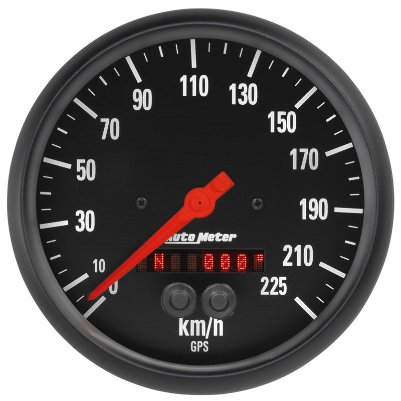 Autometer Z Series 5in. 225KM/H (GPS) Speedometer Gauge Gauges AutoMeter