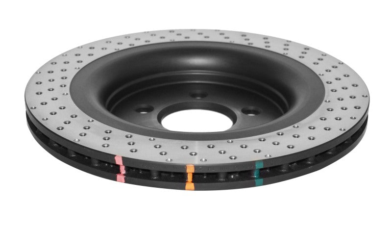 DBA 15-20 Ford Mustang GT (w/Performance Package) Rear 4000 Series Drilled Rotor Brake Rotors - Drilled DBA