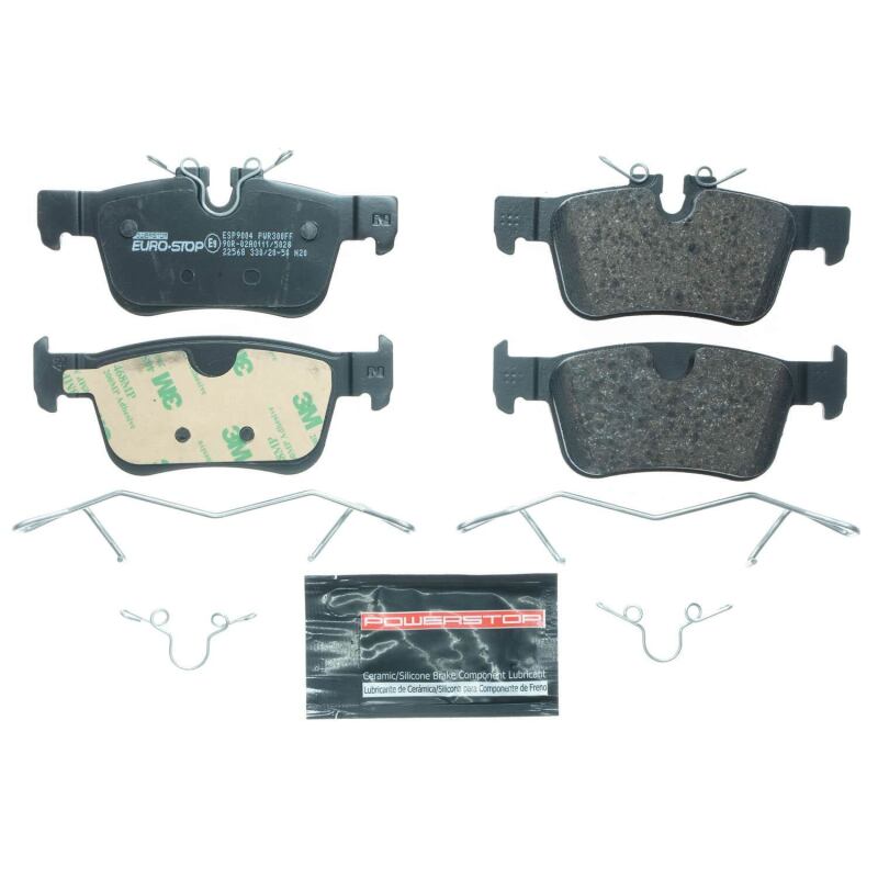 Power Stop 18-19 Volvo XC60 Euro-Stop ECE-R90 Rear Brake Pads Brake Pads - OE PowerStop