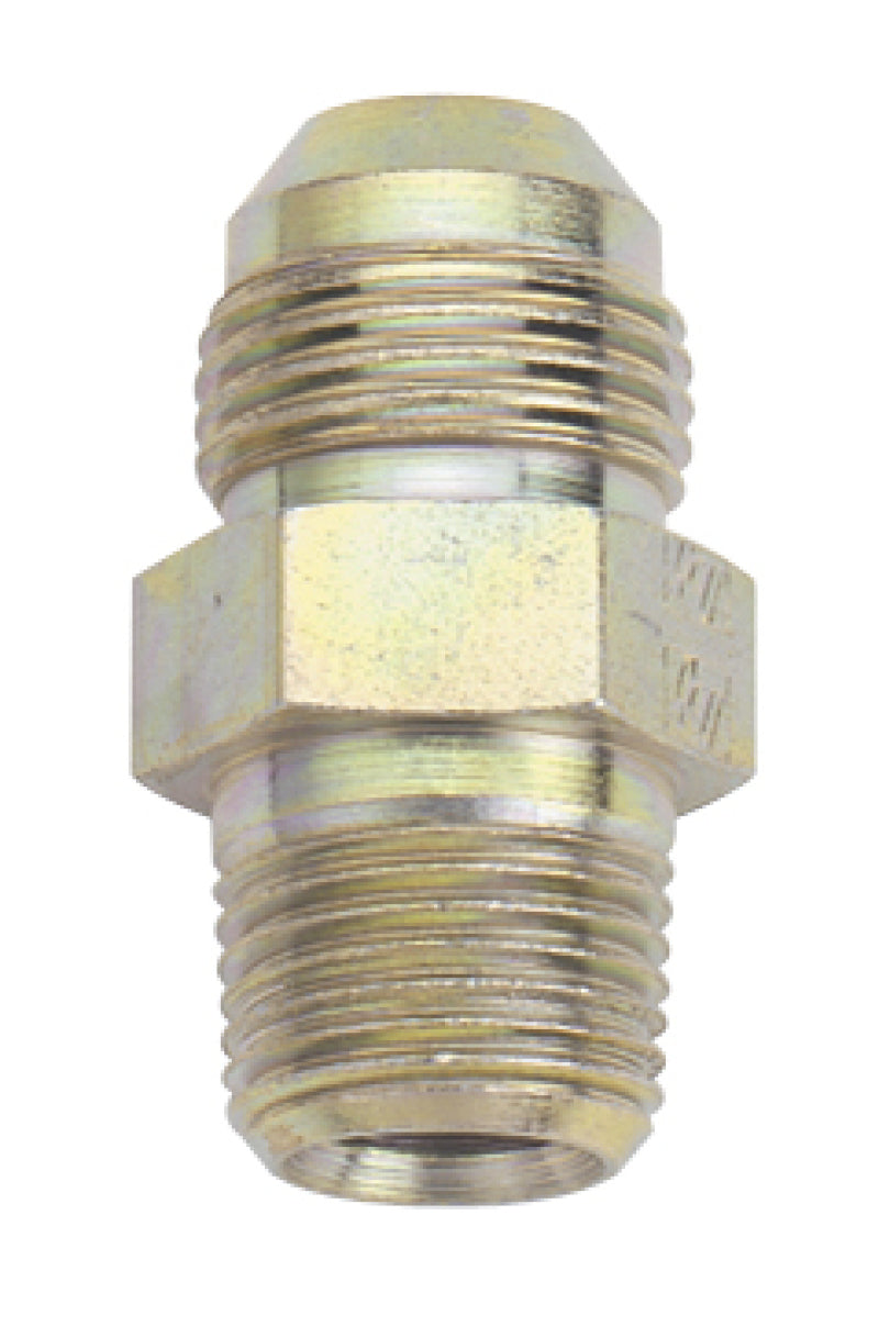 Fragola -3AN x 1/8 NPT Straight Adapter -Steel Fittings Fragola