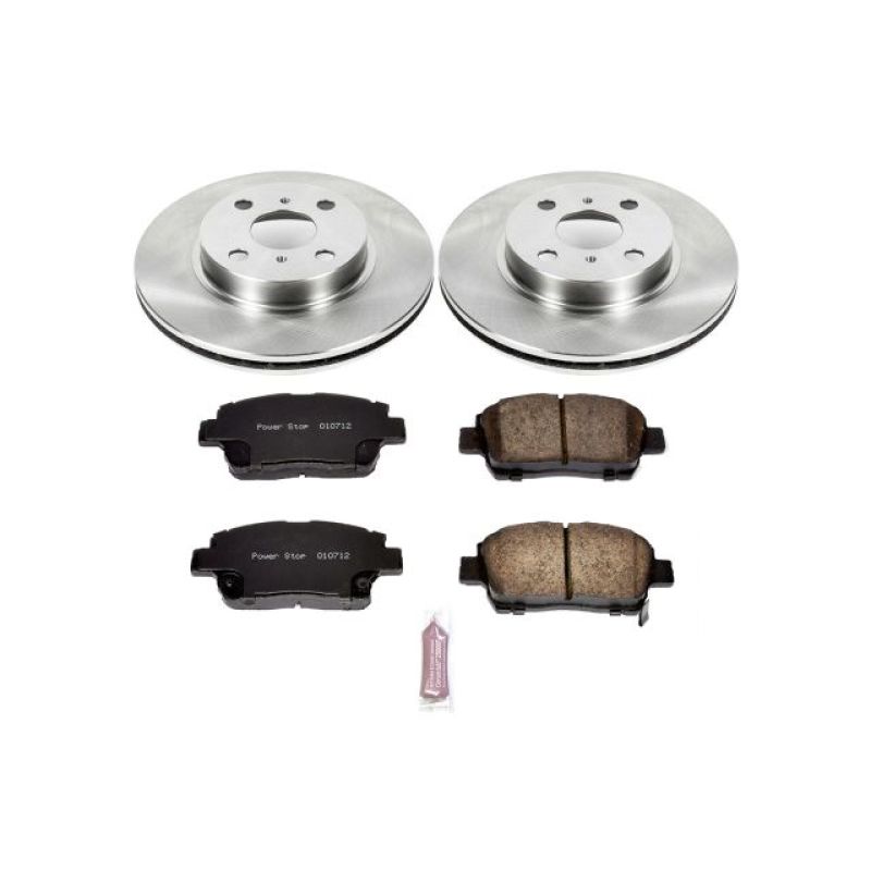 Power Stop 01-03 Toyota Prius Front Autospecialty Brake Kit Brake Kits - OE PowerStop