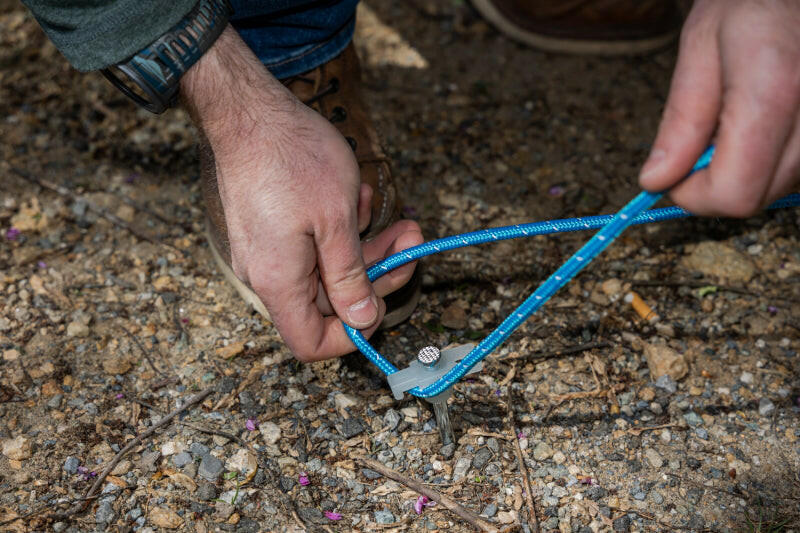 Borne Off-Road Rooftop Awning 79in L x 98in D Grey Rooftop Tents Borne Off-Road