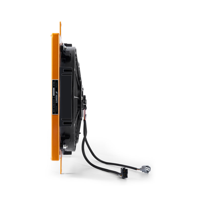 Mishimoto 90-97 Mazda Miata Aluminum Fan Shroud Gold Fans & Shrouds Mishimoto