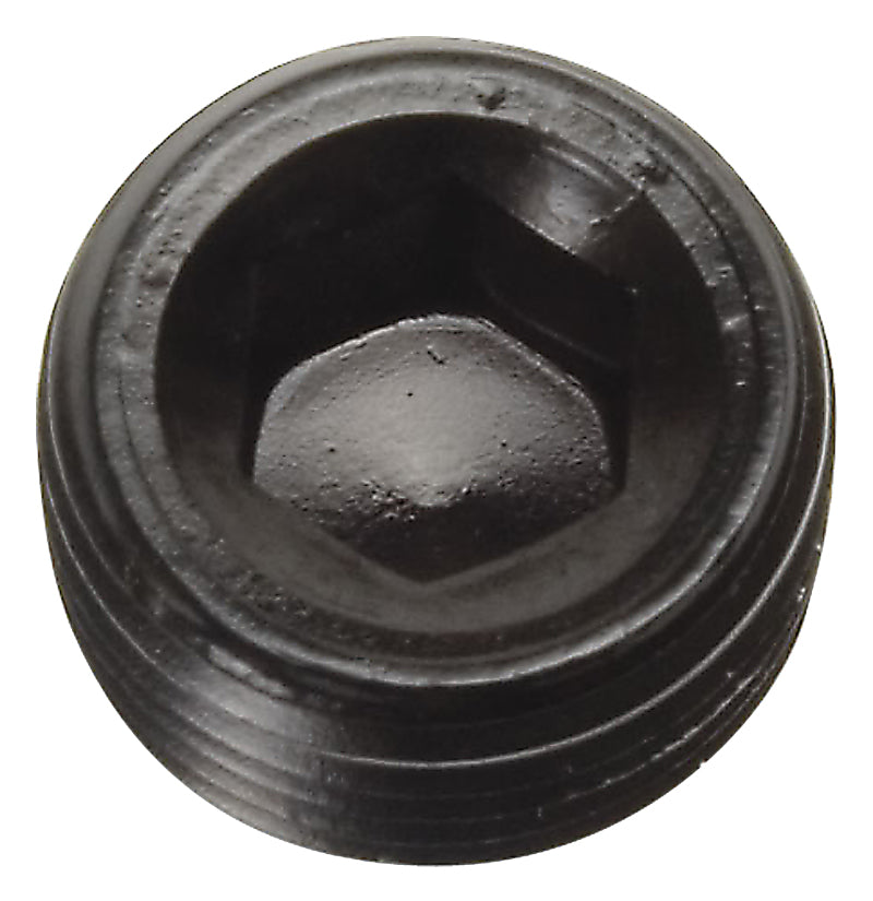 Russell Performance 1/2in Allen Socket Pipe Plug (Black) Fittings Russell