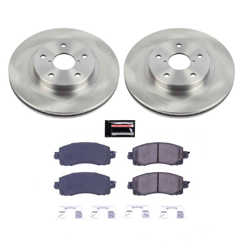 Power Stop 19-21 Subaru Forester Front Autospecialty Brake Kit Brake Kits - OE PowerStop
