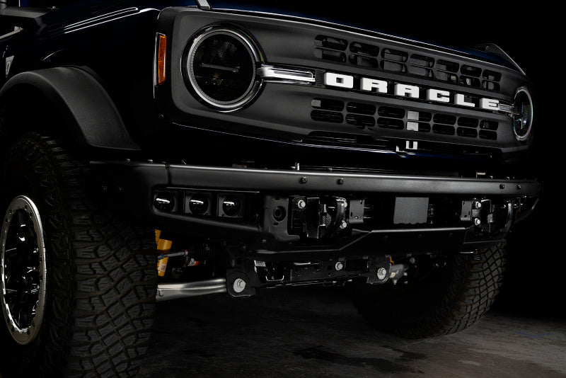 ORACLE Lighting 21-22 Ford Bronco Triple LED Fog Light Kit for Steel Bumper - White Fog Lights ORACLE Lighting