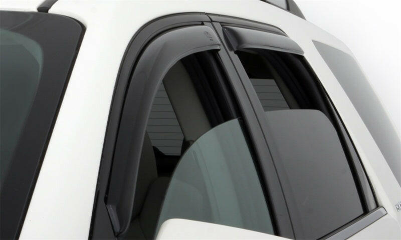 AVS 02-06 Chevy Trailblazer EXT Ventvisor In-Channel Front & Rear Window Deflectors 4pc - Smoke Wind Deflectors AVS