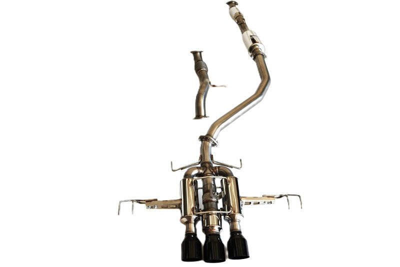 Invidia 22+ HONDA CIVIC TYPE-R FL5 R400 SINGLE LAYER BLACK TIP CAT-BACK (NON POLISH PIPE) Catback Invidia