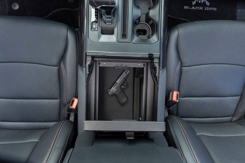 Tuffy Ford F150 Console Safe W/ Keyed Lock For W/ Flow Thru Console Cargo Boxes & Bags Tuffy Products
