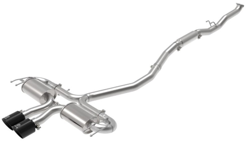 aFe Takeda 3in 304 SS Cat-Back Exhaust System w/Black Tips 17-20 Honda Civic Sport L4-1.5L (t) Catback aFe