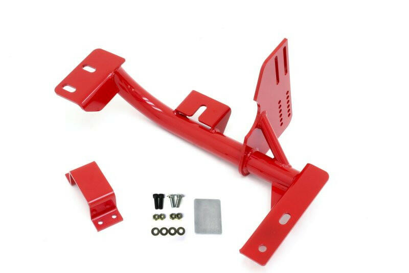 BMR 93-97 4th Gen F-Body Torque Arm Relocation Crossmember TH400 LT1 - Red Crossmembers BMR Suspension