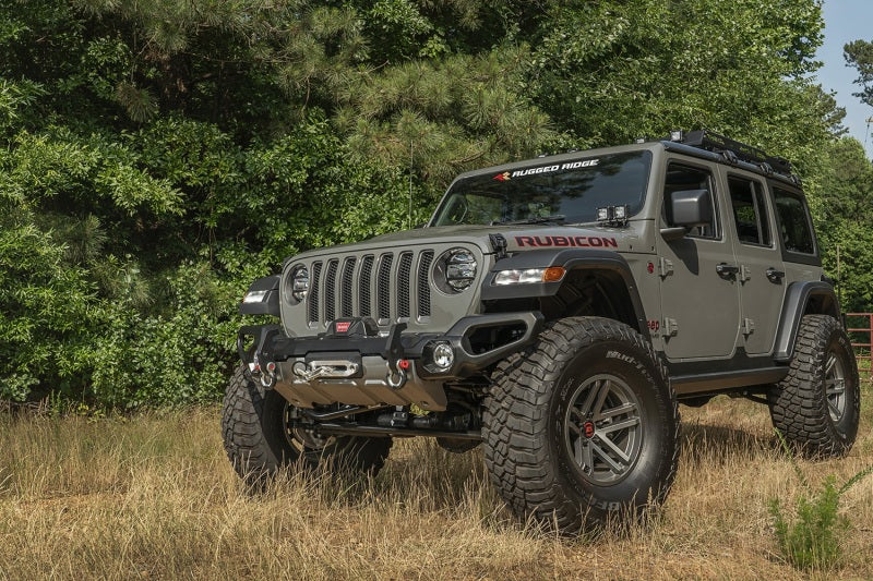 Rugged Ridge Venator Front Bumper 18-20 Jeep Wrangler JL/JT Bumpers - Steel Rugged Ridge