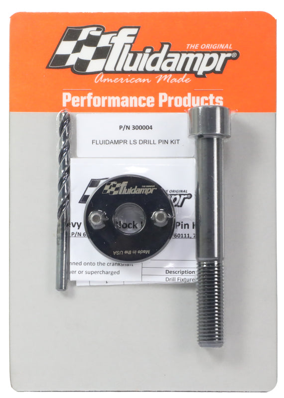 Fluidampr GM/Chevy LS Drill Pin Kit Bolts Fluidampr