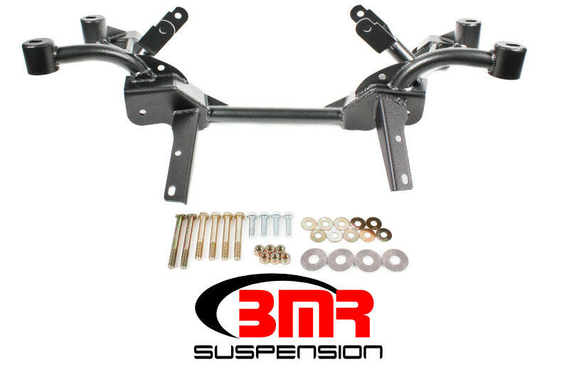 BMR 82-82 3rd Gen F-Body K-Member w/ LS1 Motor Mounts and Pinto Rack Mounts - Black Hammertone Crossmembers BMR Suspension