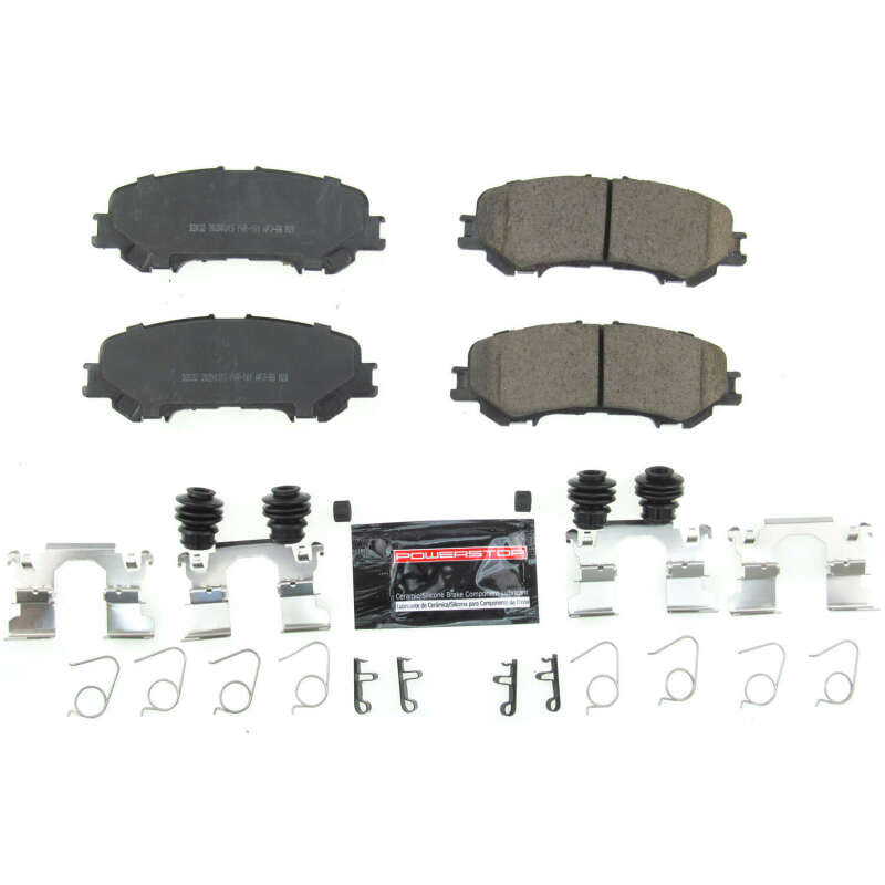 Power Stop 17-19 Nissan Titan Rear Z23 Evolution Sport Brake Pads w/Hardware Brake Pads - Performance PowerStop