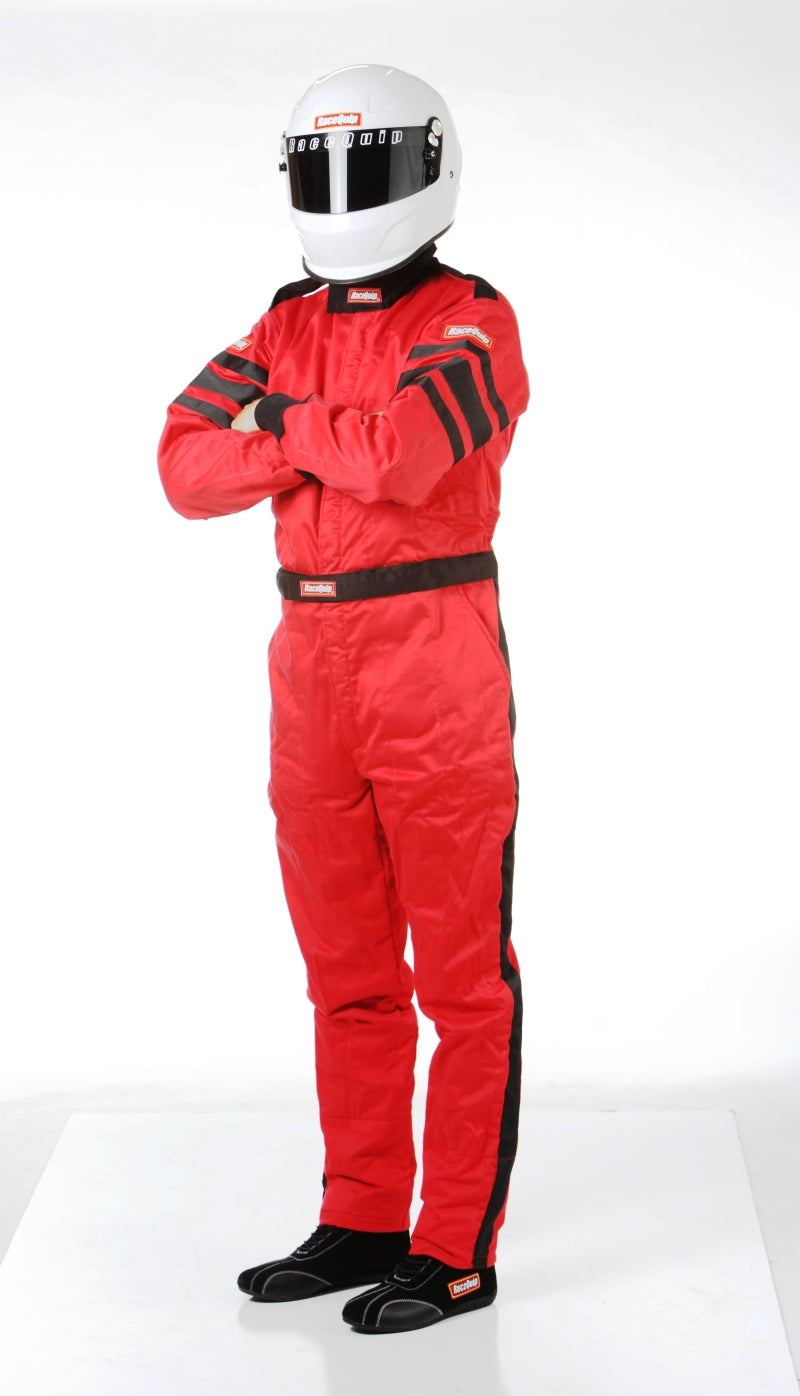 RaceQuip Red SFI-5 Suit - Medium Tall Racing Suits Racequip