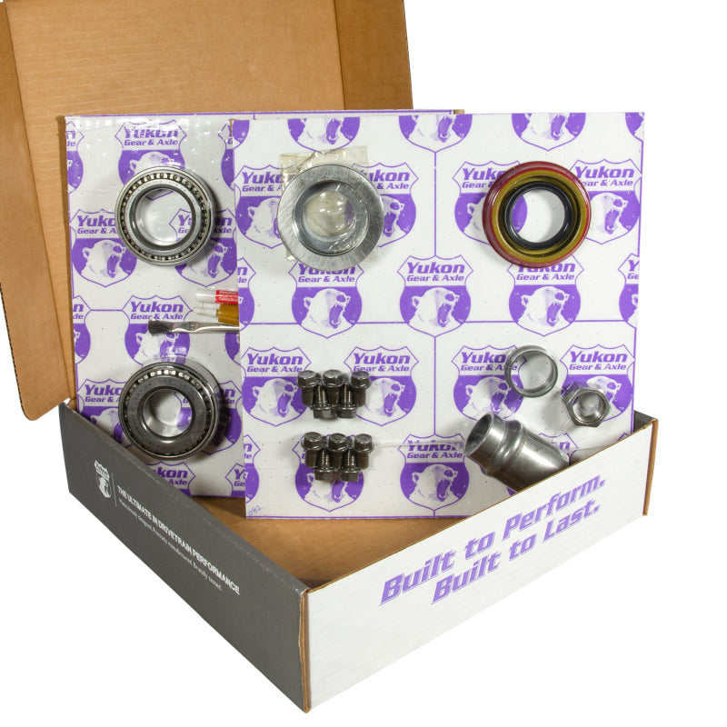 Yukon Gear 8.2in GM 3.73 Rear Ring & Pinion Install Kit 2.25in OD Axle Bearings & Seals Differential Install Kits Yukon Gear & Axle