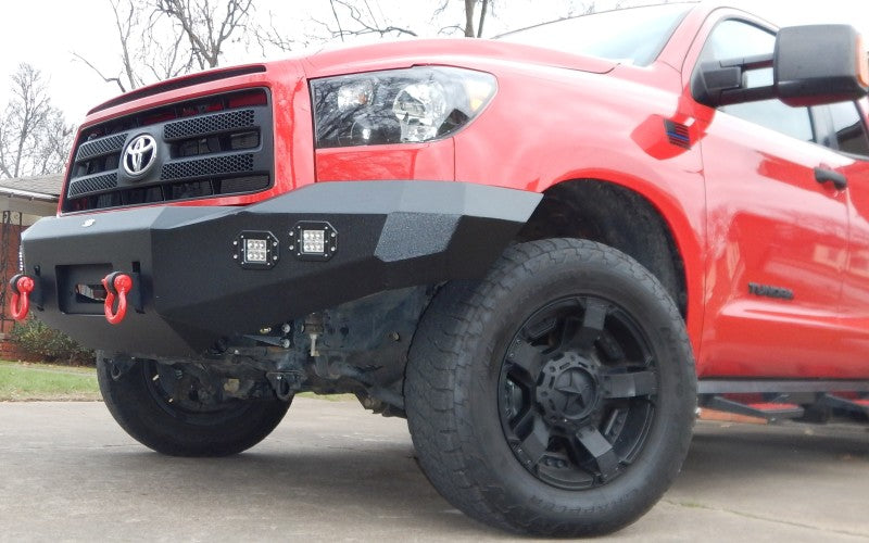 DV8 Offroad 07-13 Toyota Tundra Front Bumper Bumpers - Steel DV8 Offroad