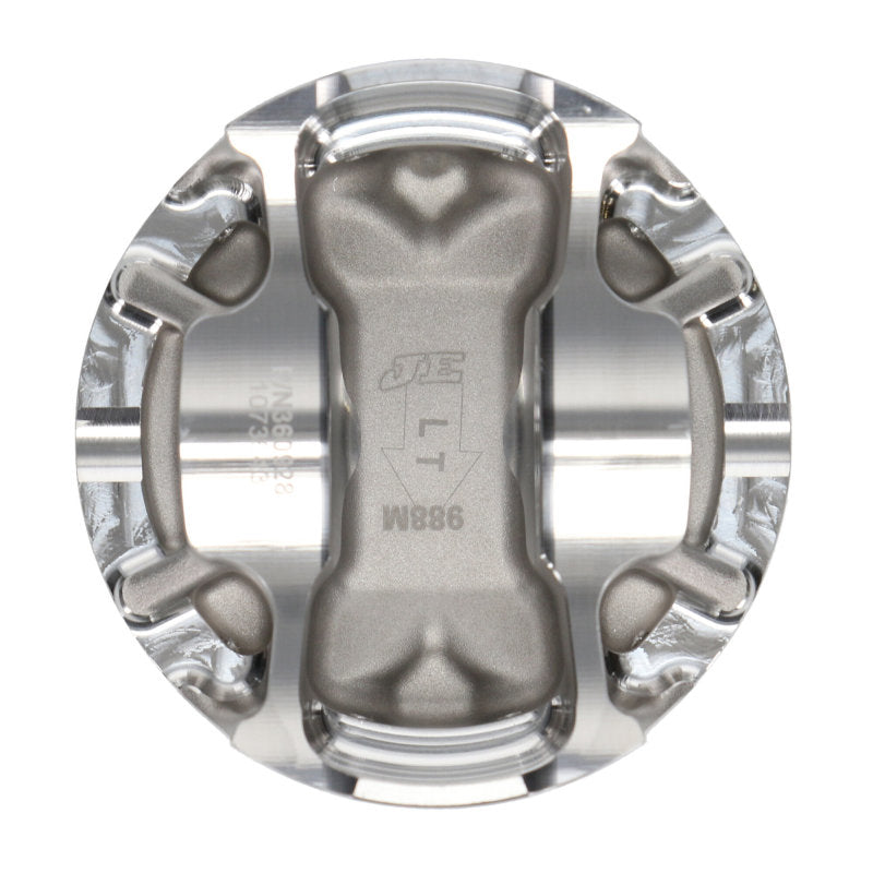 JE Pistons 2017+ GEN 2 Ecoboost 92.63mm Bore 10:1 CR Pistons - Single - Right Pistons - Forged - Single JE Pistons
