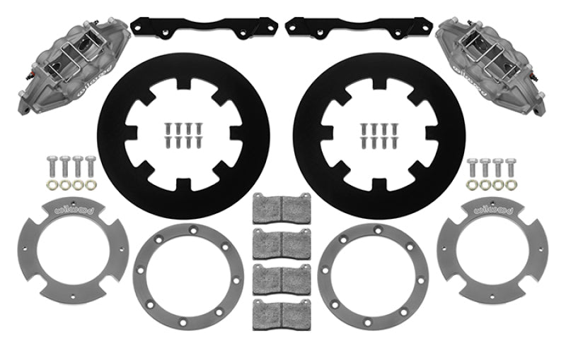 Wilwood 17-21 Can-Am X3RS 6-Piston Rear Kit 11.25in - Anodized Brake Kits - Performance Drill Wilwood