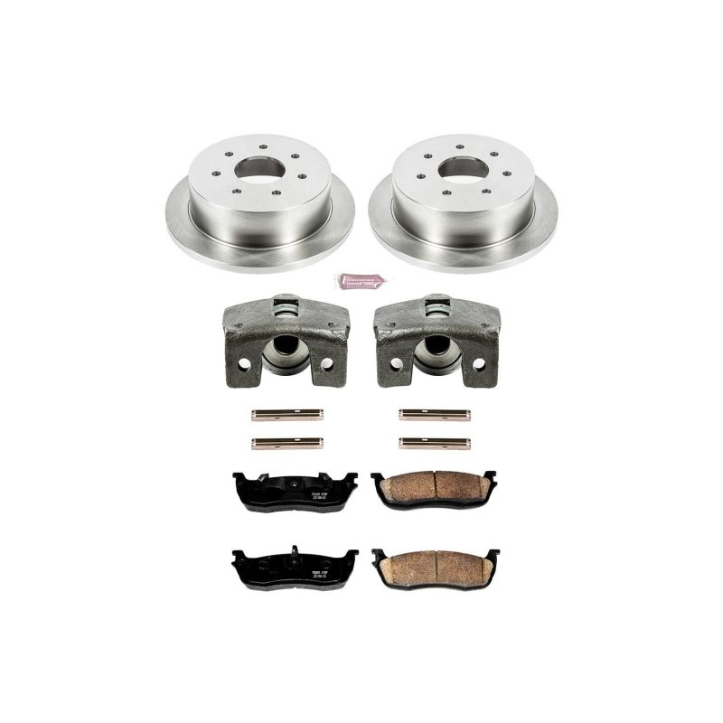 Power Stop 00-03 Ford F-150 Rear Autospecialty Brake Kit w/Calipers Brake Kits - OE PowerStop