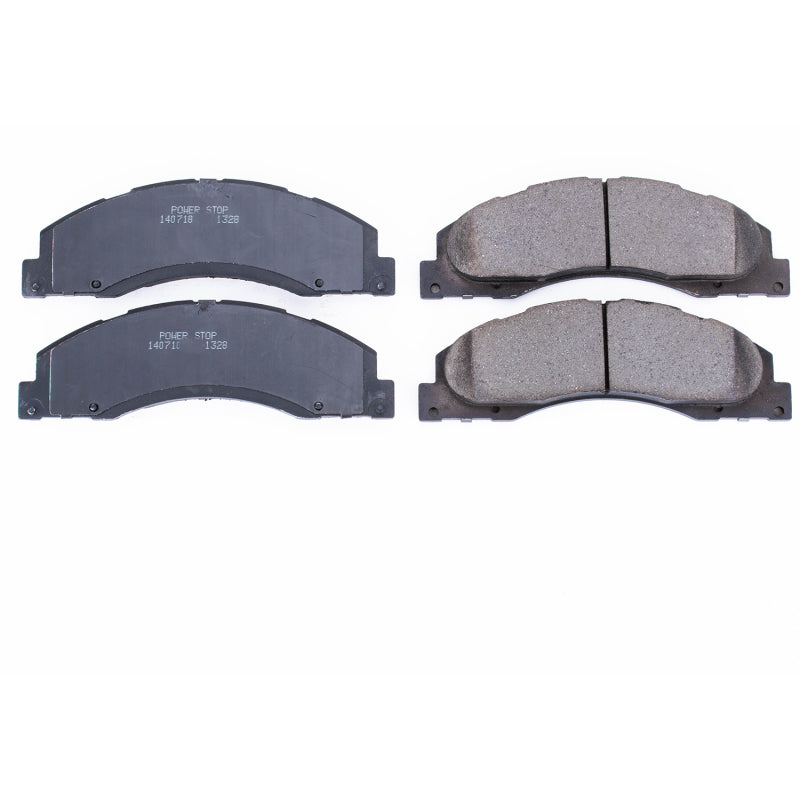 Power Stop 08-14 Ford E-150 Front Z16 Evolution Ceramic Brake Pads Brake Pads - OE PowerStop