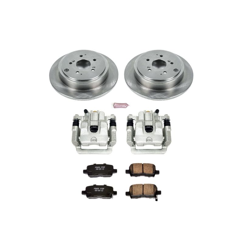 Power Stop 01-06 Acura MDX Rear Autospecialty Brake Kit w/Calipers Brake Kits - OE PowerStop