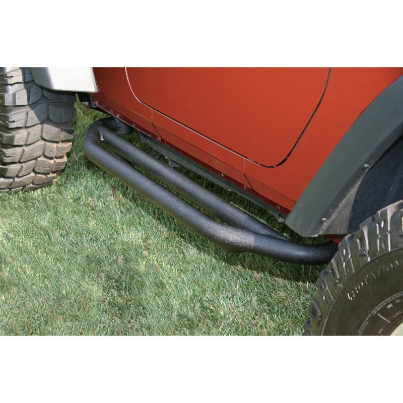 Rugged Ridge RRC Side Armor Guards 07-18 Jeep 2-Door Jeep Wrangler Body Armor & Rock Rails Rugged Ridge