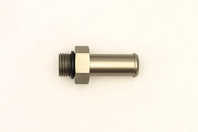 DeatschWerks 6AN ORB Male To 1/2in Barb Fitting (Single Barb - Incl O-Ring) Fittings DeatschWerks