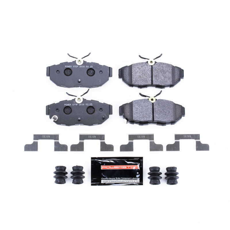 Power Stop 11-14 Ford Mustang Rear Track Day Brake Pads Brake Pads - Racing PowerStop