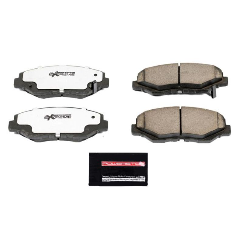 Power Stop 13-15 Acura ILX Front Z26 Extreme Street Brake Pads w/Hardware Brake Pads - Performance PowerStop