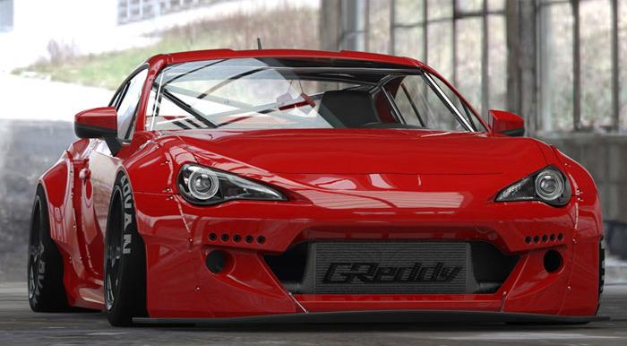 GReddy 13+ Scion FR-S Full Version 2 Greddy X Rocket Bunny 86 Wide Body Aero Kit Body Kits GReddy