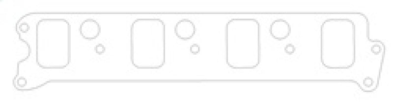 Cometic Chevrolet Gen-1 Small Block V8 .060in Fiber Intake Manifold Gasket Set - Brodix BD Heads Intake Gaskets Cometic Gasket