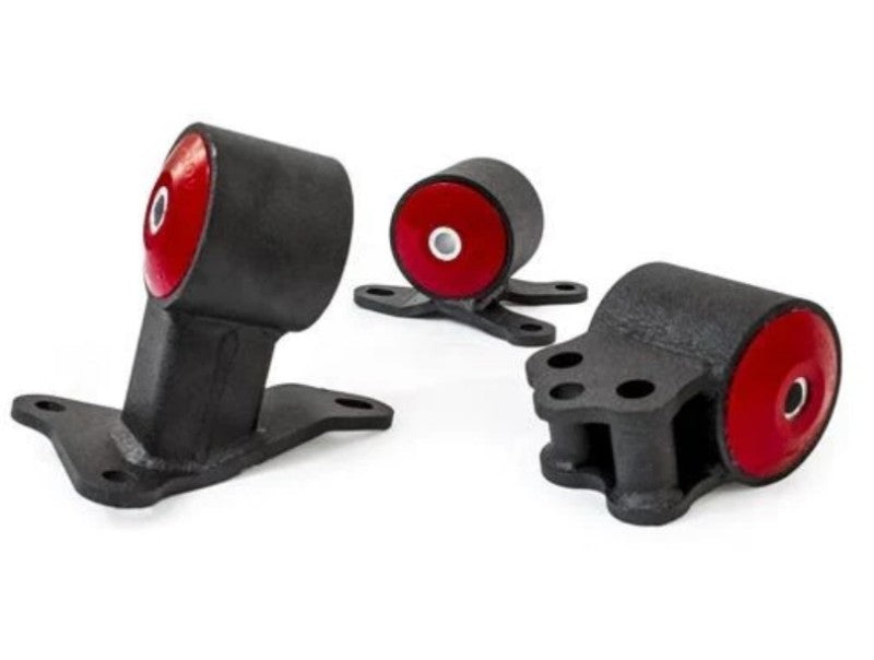 Innovative 94-01 Integra B-Series Black Steel Mounts 60A Bushings (Auto to Manual Cable) Engine Mounts Innovative Mounts