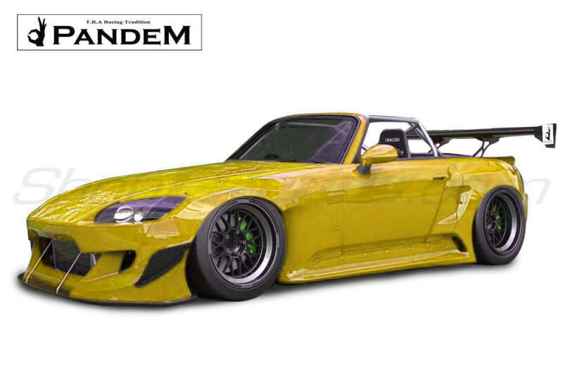 GReddy Pandem RB 00-09 Honda S2000 AP1/AP2 Complete Wide Body Aero Kit w/Ducktail Wing (S/O No Cncl) Body Kits GReddy