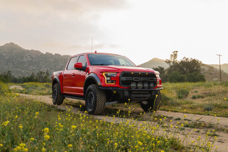 DV8 Offroad Ford 17-20 Ford F-150 Raptor Tube Front Bumper Bumpers - Steel DV8 Offroad