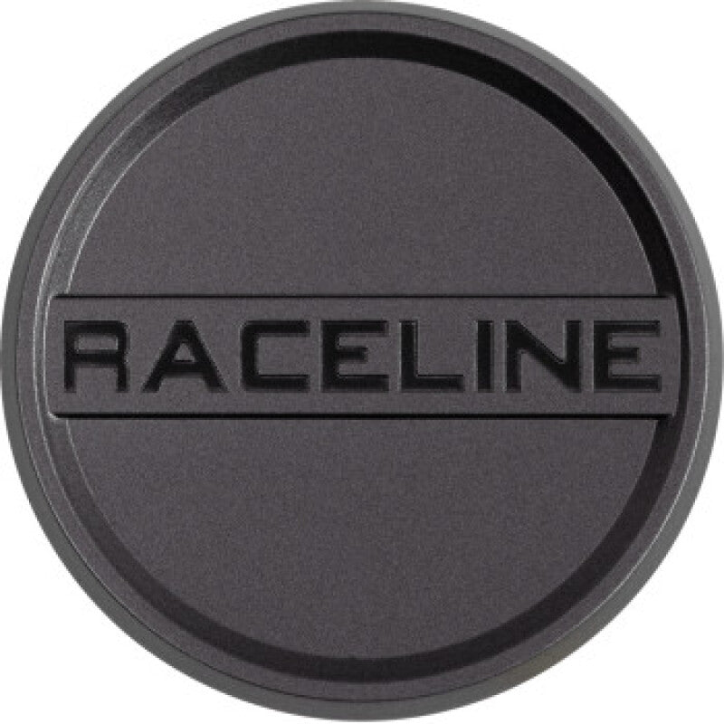 Raceline Center Cap - 4X137/156 - Gloss Black w/Decal Pack Wheel Center Caps Raceline