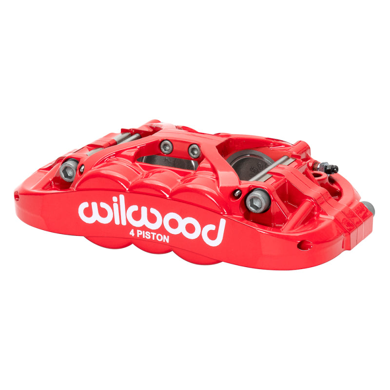Wilwood XRS4R 1.75/1.75 1.10 Rotor Caliper - Red Brake Calipers - Perf Wilwood