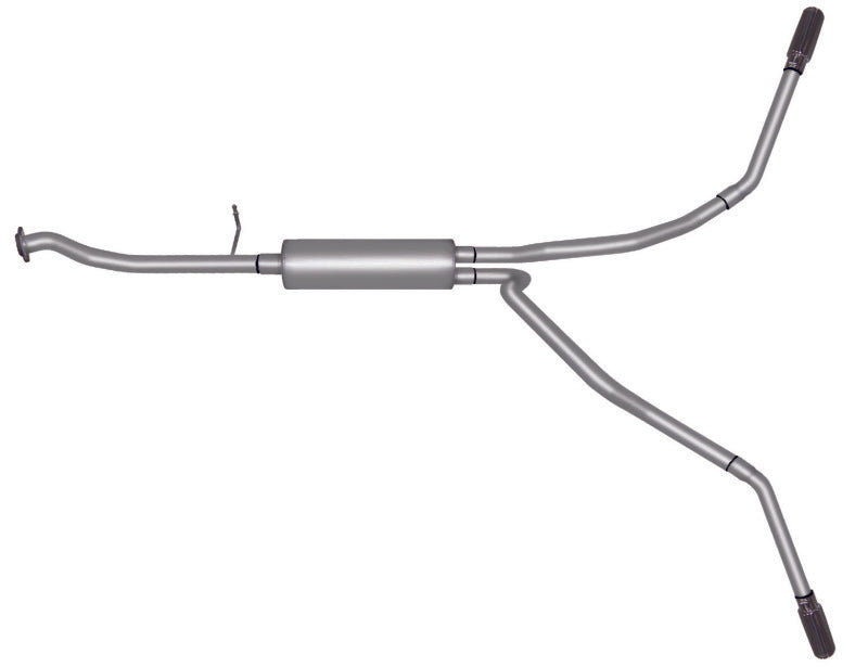 Gibson 99-01 Chevrolet Silverado 1500 Base 4.3L 2.5in Cat-Back Dual Extreme Exhaust - Stainless Catback Gibson