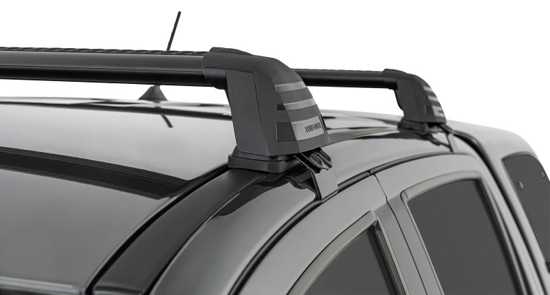Rhino-Rack 11-20 Ford Ranger PX 4 Door Double Cab Vortex ROC25 Flush 2 Bar Roof Rack - Black Roof Rack Rhino-Rack