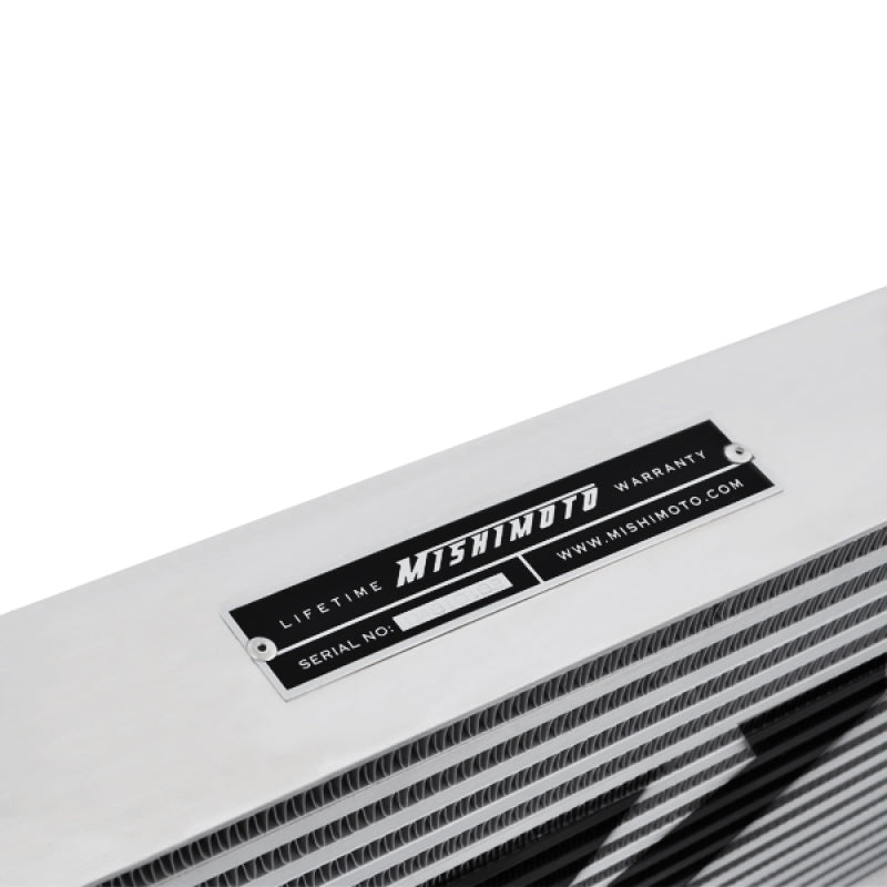 Mishimoto Universal Silver S Line Intercooler Overall Size: 31x12x3 Core Size: 23x12x3 Inlet /Outlet Intercoolers Mishimoto