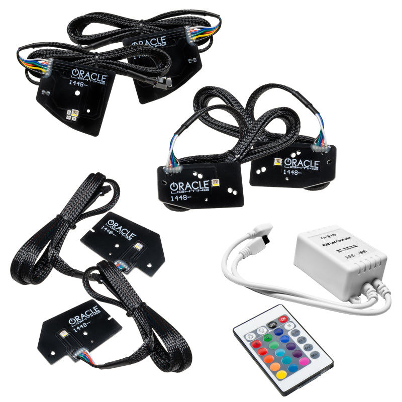 Oracle 19-21 RAM 1500 Headlight DRL Kit Projector LED - RGBW+A w/ Simple Controller Headlights ORACLE Lighting