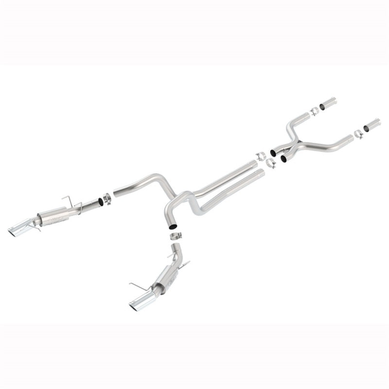 Ford Racing 2011-14 Mustang GT & 2011-12 GT500 3-inch Exhaust System Axle Back Ford Racing