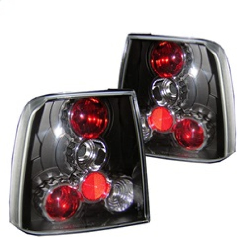 Spyder Volkswagen Passat 97-00 Euro Style Tail Lights Black ALT-YD-VWPAT97-BK Tail Lights SPYDER