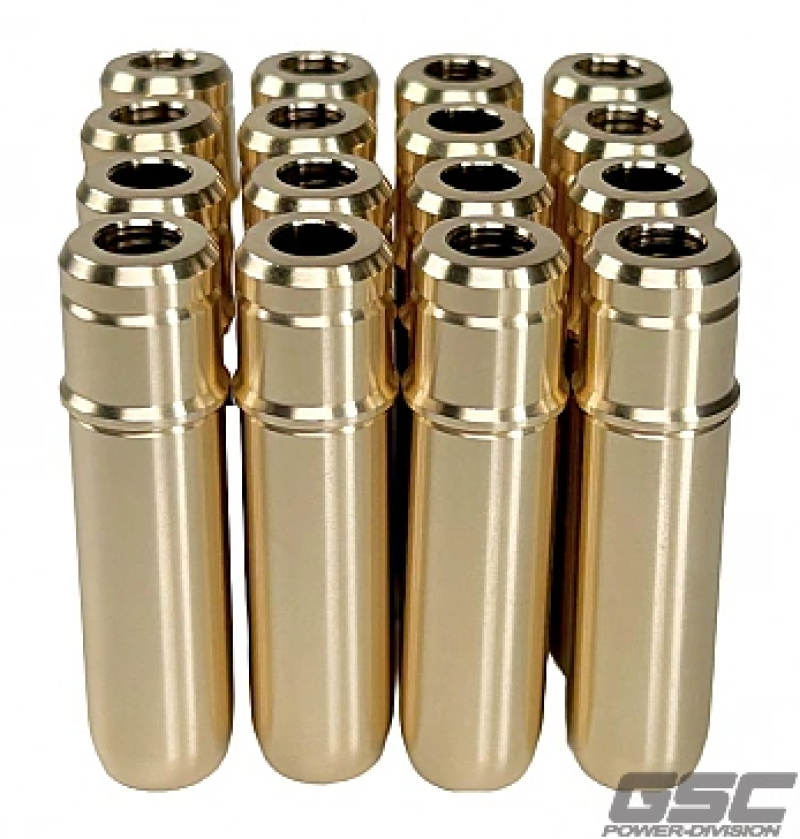 GSC P-D Ford 5.0L Coyote Gen 1/Gen 2 (STD) Intake/Exhaust Valve Guide w/Stopper - Single Valve Guides GSC Power Division