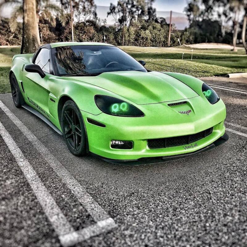 Oracle Chevrolet Corvette C6 05-13 Halo Kit - ColorSHIFT Headlights ORACLE Lighting